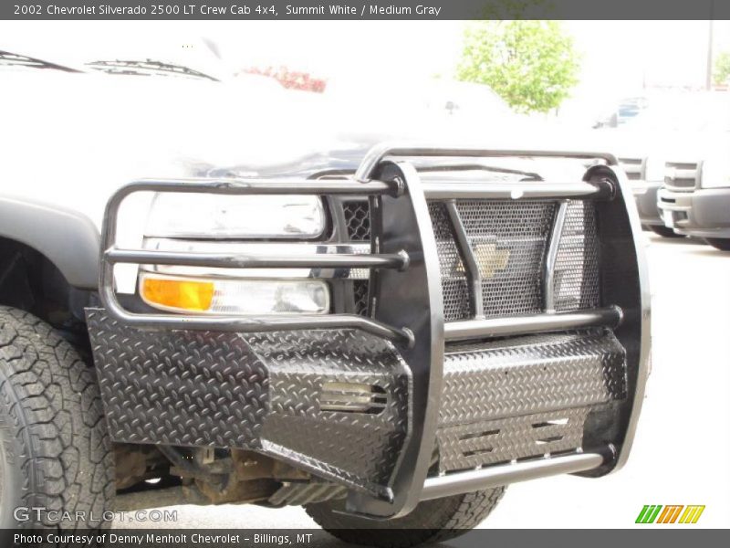 Summit White / Medium Gray 2002 Chevrolet Silverado 2500 LT Crew Cab 4x4