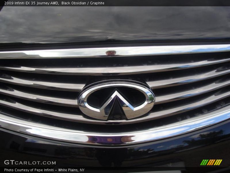 Black Obsidian / Graphite 2009 Infiniti EX 35 Journey AWD