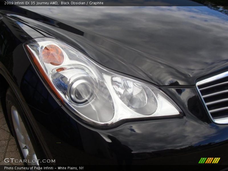 Black Obsidian / Graphite 2009 Infiniti EX 35 Journey AWD