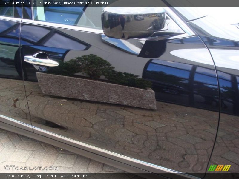 Black Obsidian / Graphite 2009 Infiniti EX 35 Journey AWD