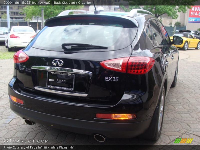Black Obsidian / Graphite 2009 Infiniti EX 35 Journey AWD