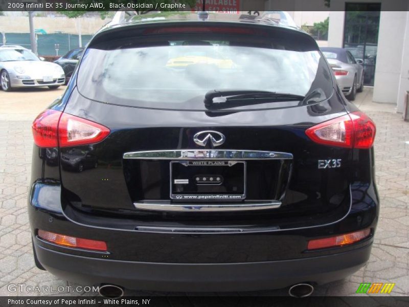 Black Obsidian / Graphite 2009 Infiniti EX 35 Journey AWD