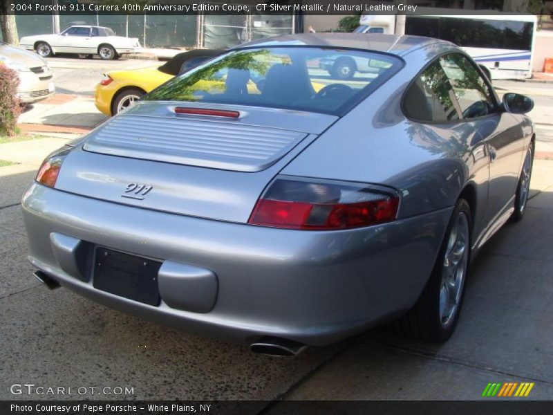 GT Silver Metallic / Natural Leather Grey 2004 Porsche 911 Carrera 40th Anniversary Edition Coupe