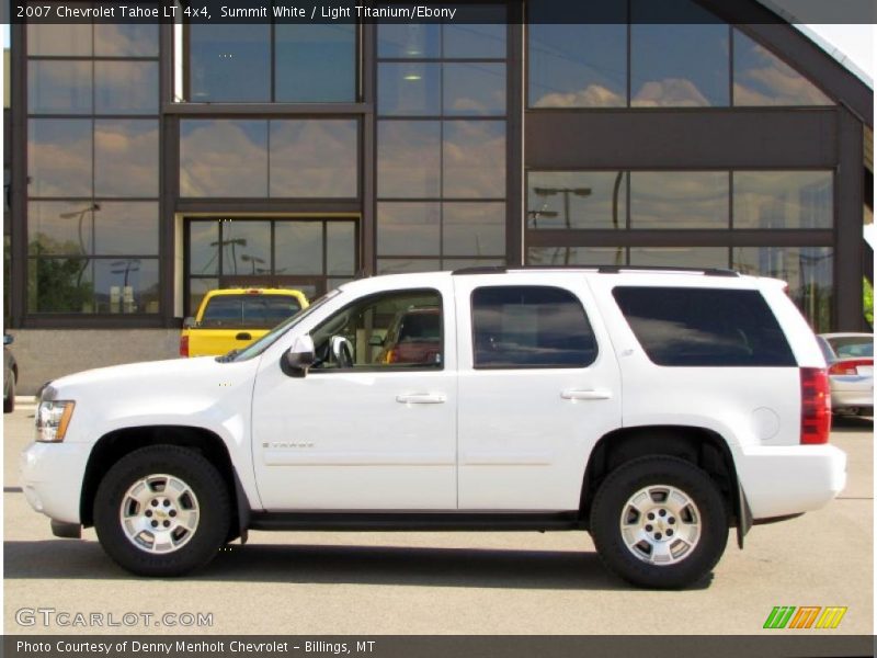 Summit White / Light Titanium/Ebony 2007 Chevrolet Tahoe LT 4x4