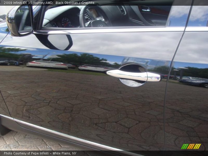 Black Obsidian / Graphite 2009 Infiniti EX 35 Journey AWD