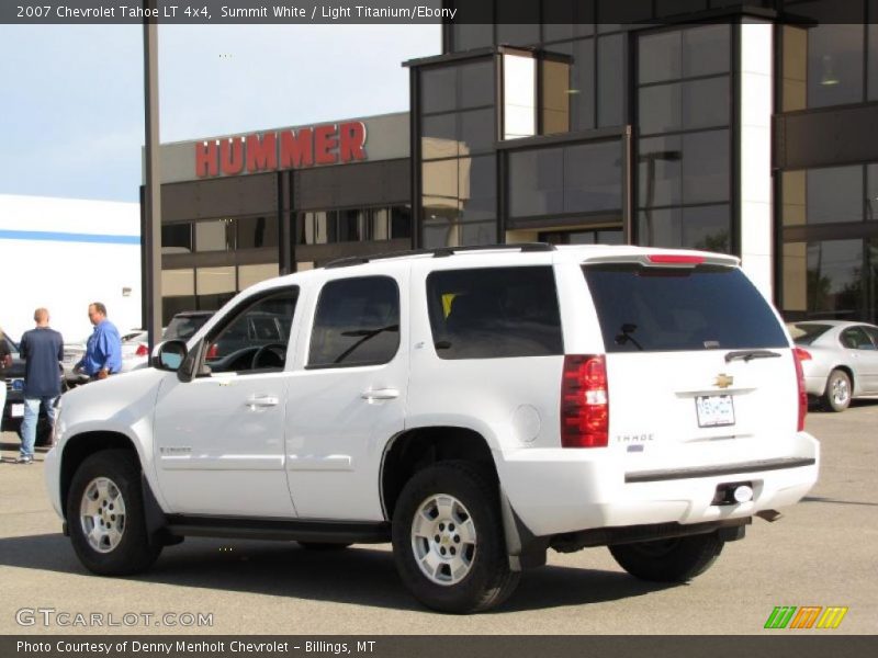 Summit White / Light Titanium/Ebony 2007 Chevrolet Tahoe LT 4x4