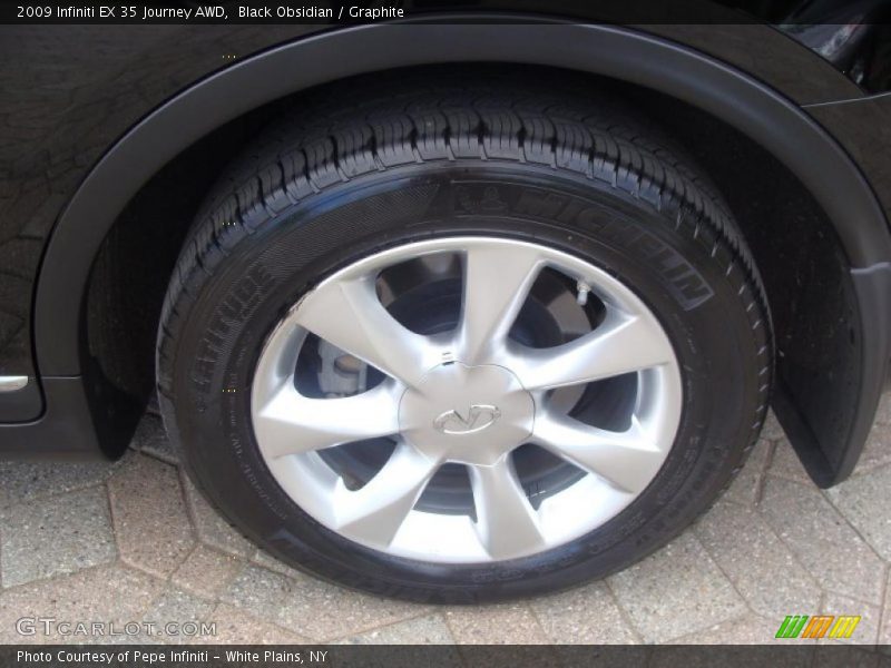 Black Obsidian / Graphite 2009 Infiniti EX 35 Journey AWD