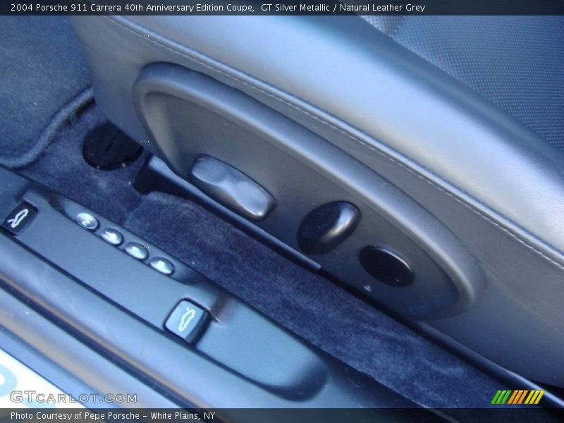 GT Silver Metallic / Natural Leather Grey 2004 Porsche 911 Carrera 40th Anniversary Edition Coupe