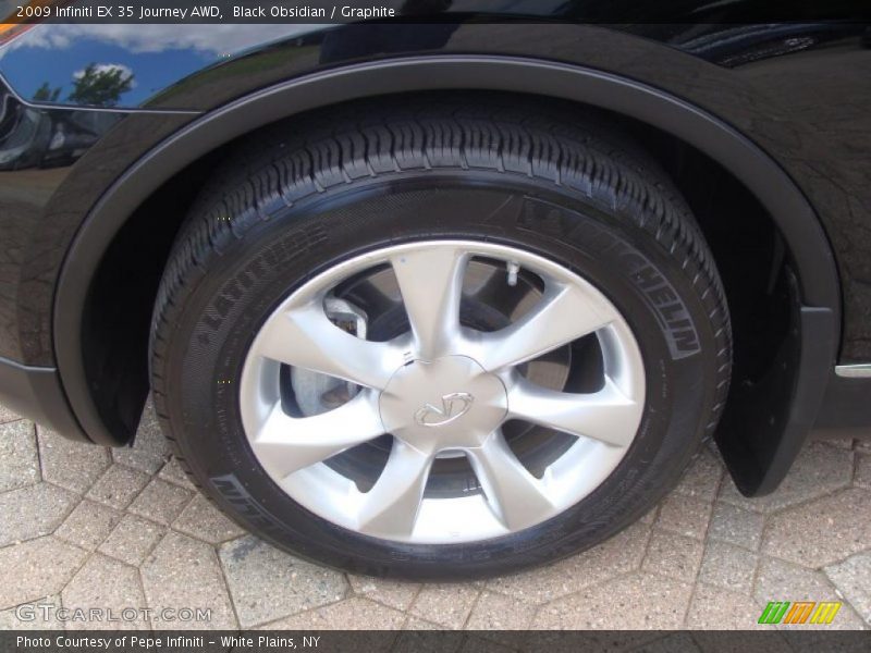 Black Obsidian / Graphite 2009 Infiniti EX 35 Journey AWD