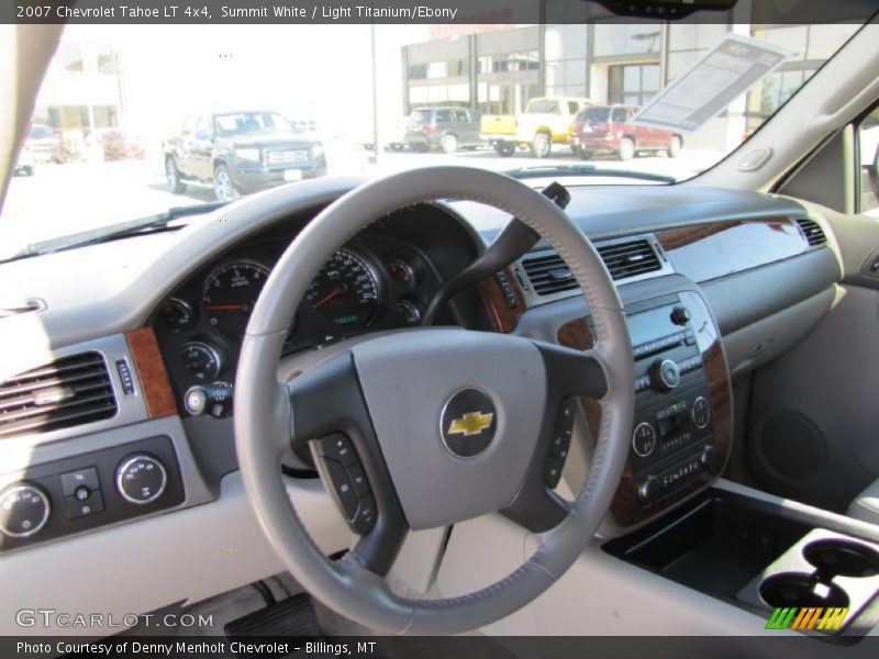 Summit White / Light Titanium/Ebony 2007 Chevrolet Tahoe LT 4x4
