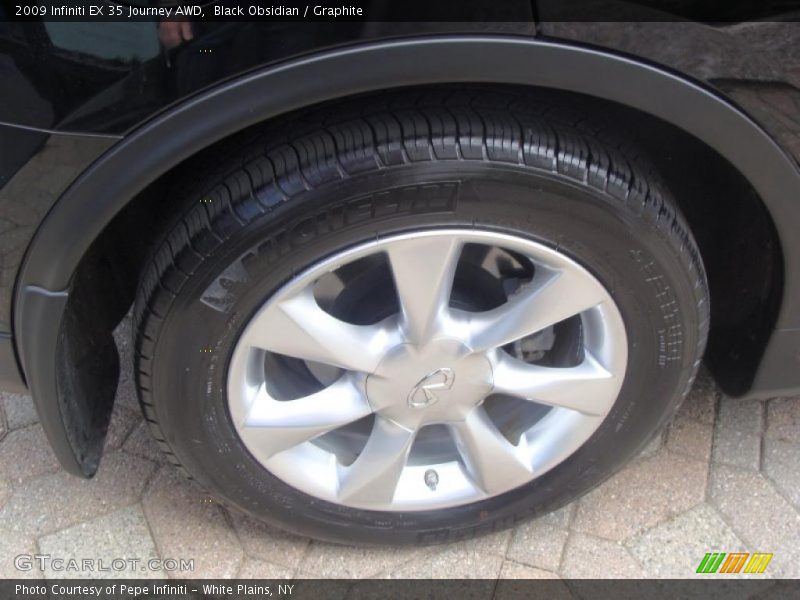 Black Obsidian / Graphite 2009 Infiniti EX 35 Journey AWD
