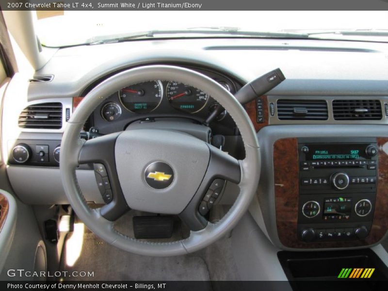 Summit White / Light Titanium/Ebony 2007 Chevrolet Tahoe LT 4x4