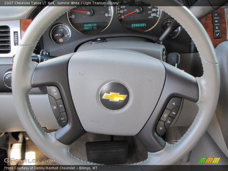Summit White / Light Titanium/Ebony 2007 Chevrolet Tahoe LT 4x4