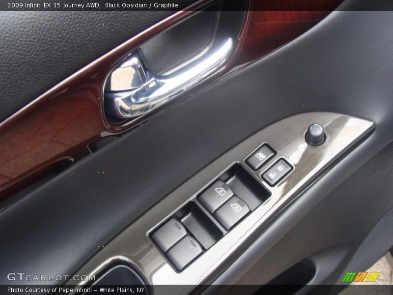 Black Obsidian / Graphite 2009 Infiniti EX 35 Journey AWD