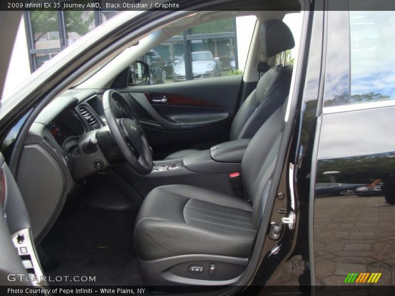 Black Obsidian / Graphite 2009 Infiniti EX 35 Journey AWD