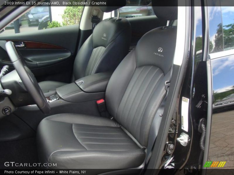 Black Obsidian / Graphite 2009 Infiniti EX 35 Journey AWD