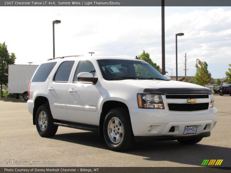 Summit White / Light Titanium/Ebony 2007 Chevrolet Tahoe LT 4x4