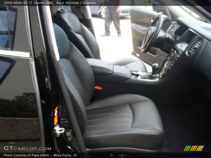 Black Obsidian / Graphite 2009 Infiniti EX 35 Journey AWD