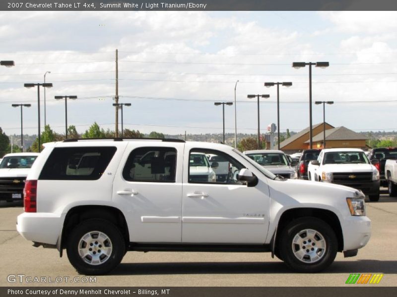 Summit White / Light Titanium/Ebony 2007 Chevrolet Tahoe LT 4x4