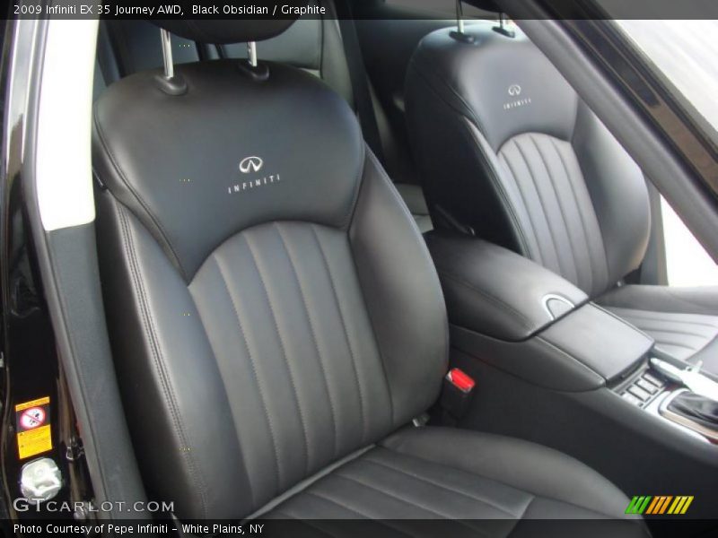 Black Obsidian / Graphite 2009 Infiniti EX 35 Journey AWD