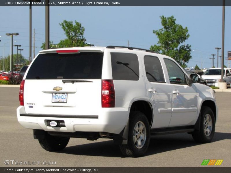 Summit White / Light Titanium/Ebony 2007 Chevrolet Tahoe LT 4x4