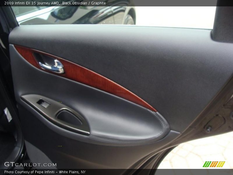 Black Obsidian / Graphite 2009 Infiniti EX 35 Journey AWD