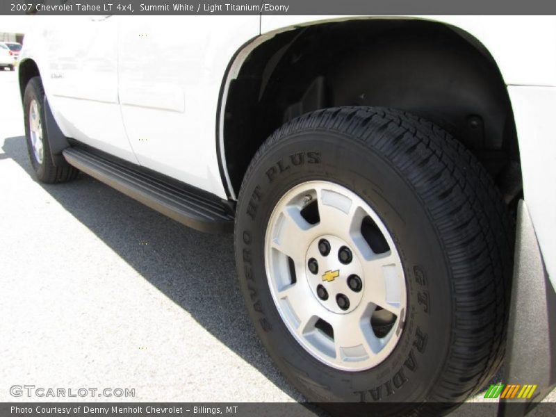 Summit White / Light Titanium/Ebony 2007 Chevrolet Tahoe LT 4x4