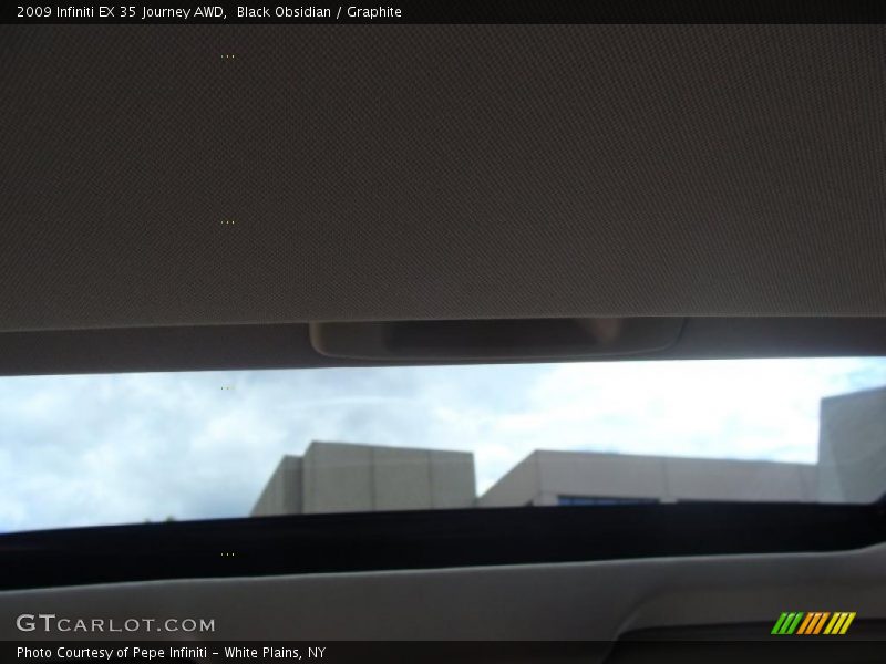 Black Obsidian / Graphite 2009 Infiniti EX 35 Journey AWD