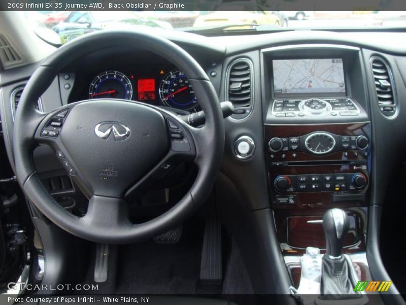 Black Obsidian / Graphite 2009 Infiniti EX 35 Journey AWD