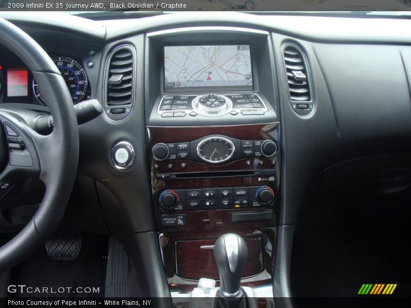 Black Obsidian / Graphite 2009 Infiniti EX 35 Journey AWD