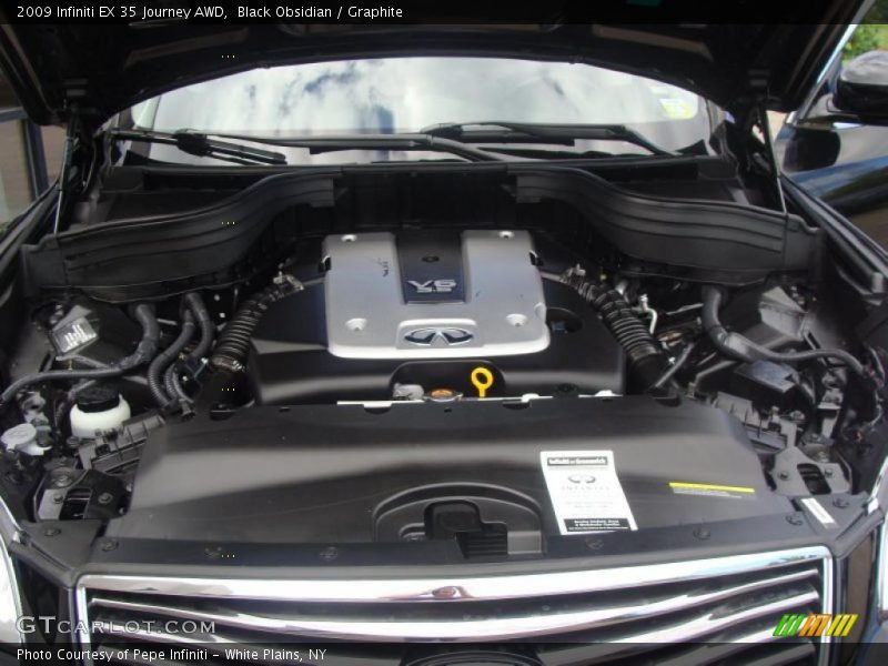 Black Obsidian / Graphite 2009 Infiniti EX 35 Journey AWD