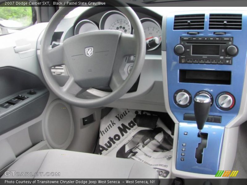 Black / Pastel Slate Gray/Blue 2007 Dodge Caliber SXT