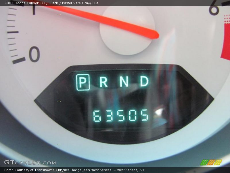 Black / Pastel Slate Gray/Blue 2007 Dodge Caliber SXT