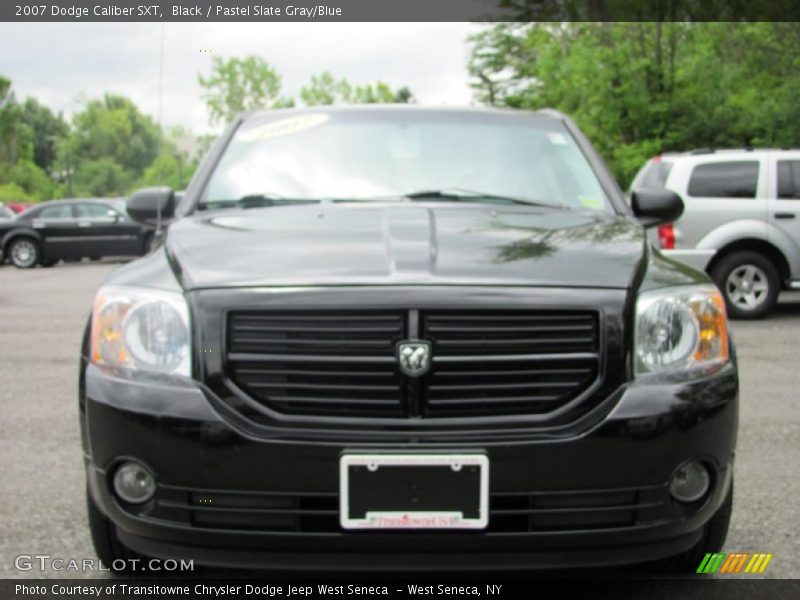 Black / Pastel Slate Gray/Blue 2007 Dodge Caliber SXT