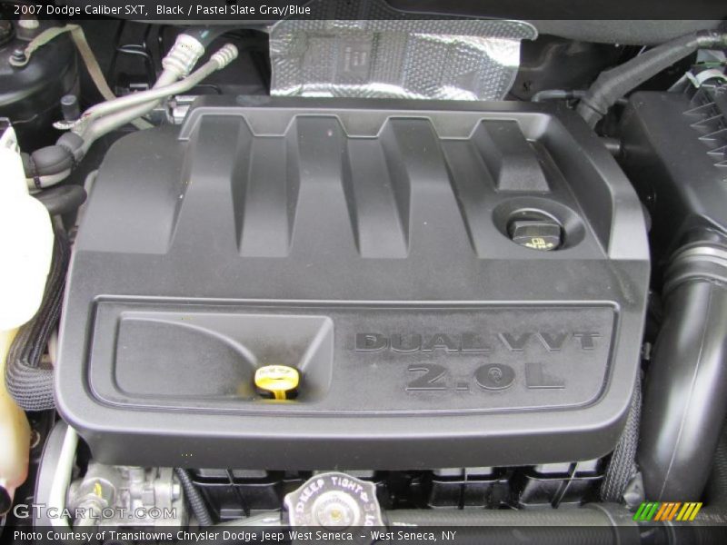 Black / Pastel Slate Gray/Blue 2007 Dodge Caliber SXT
