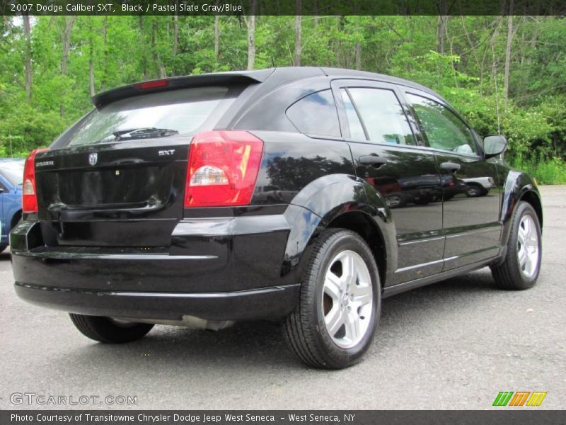 Black / Pastel Slate Gray/Blue 2007 Dodge Caliber SXT