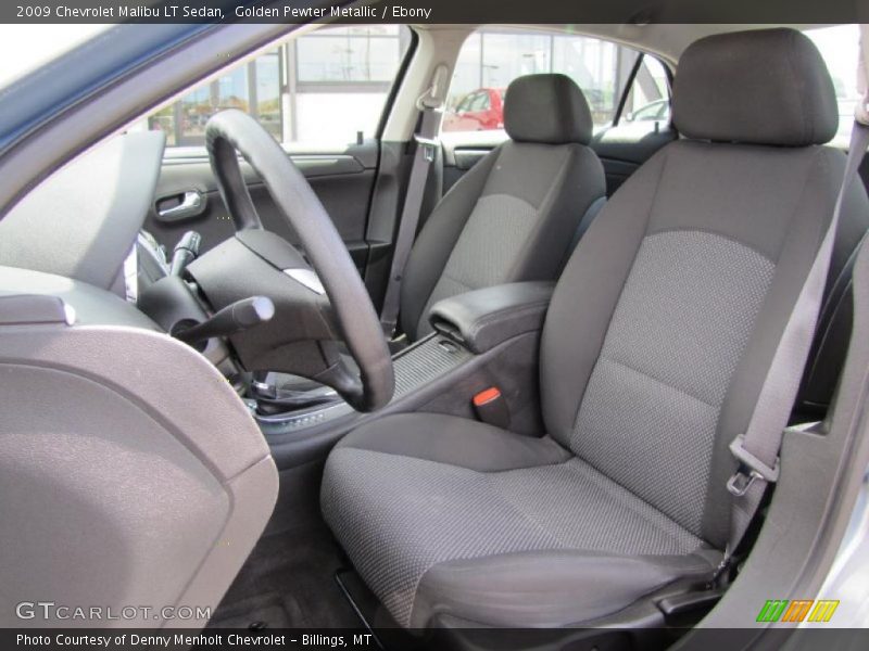 Golden Pewter Metallic / Ebony 2009 Chevrolet Malibu LT Sedan