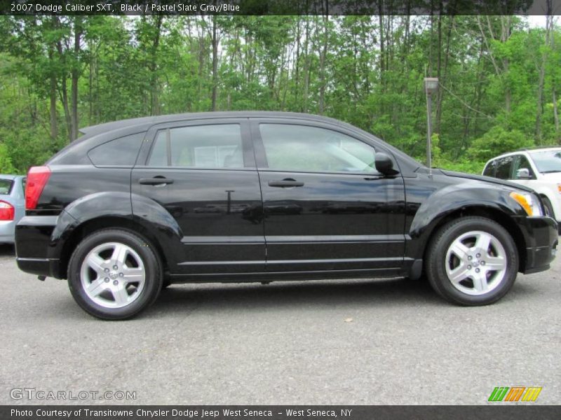 Black / Pastel Slate Gray/Blue 2007 Dodge Caliber SXT