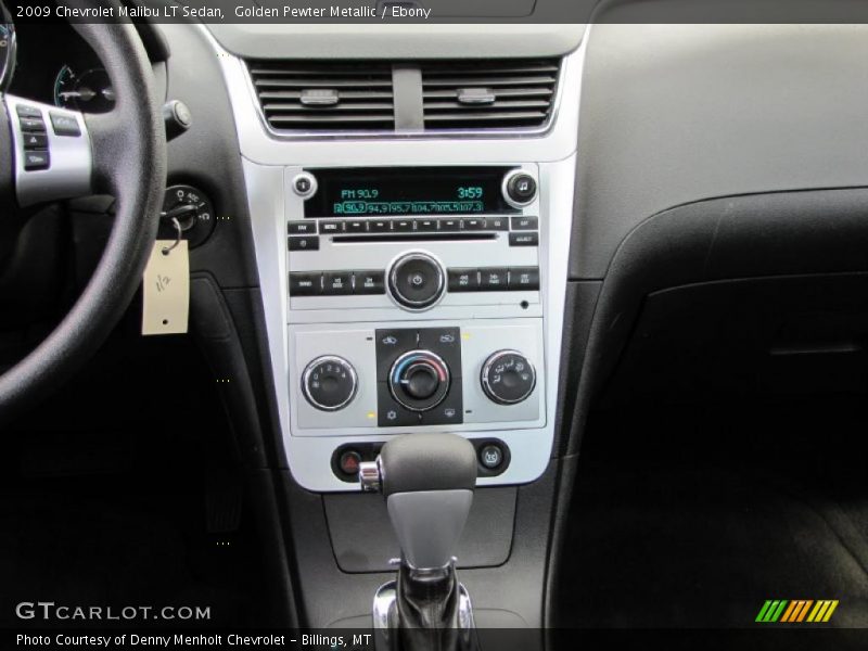 Golden Pewter Metallic / Ebony 2009 Chevrolet Malibu LT Sedan