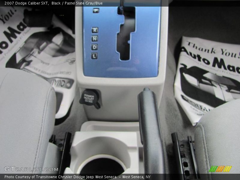 Black / Pastel Slate Gray/Blue 2007 Dodge Caliber SXT