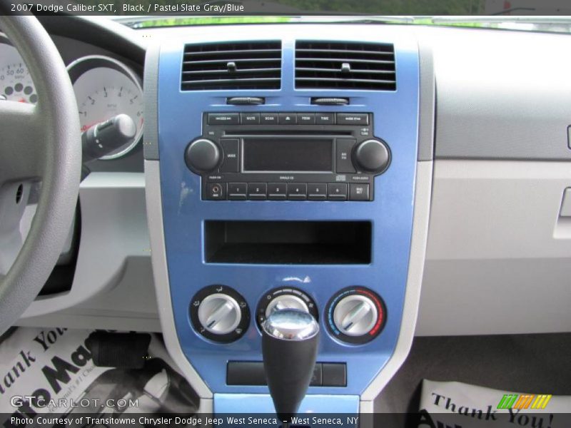 Black / Pastel Slate Gray/Blue 2007 Dodge Caliber SXT