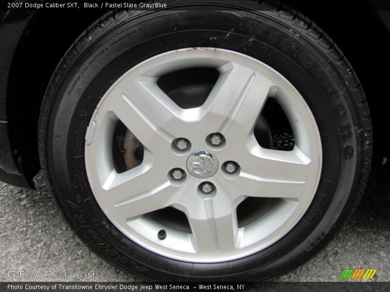 Black / Pastel Slate Gray/Blue 2007 Dodge Caliber SXT