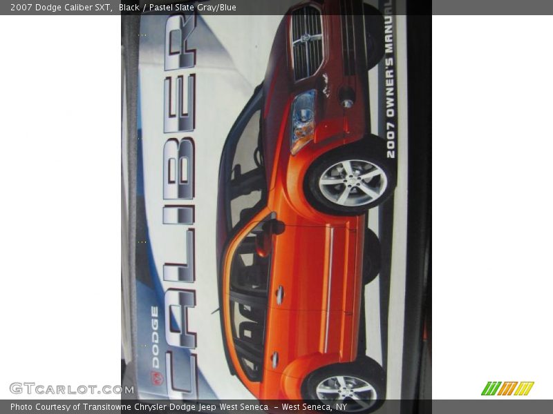 Black / Pastel Slate Gray/Blue 2007 Dodge Caliber SXT