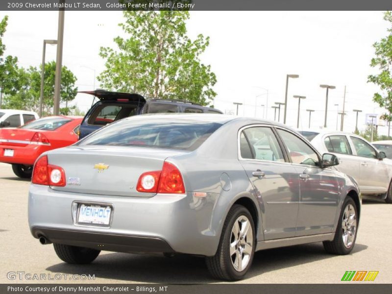 Golden Pewter Metallic / Ebony 2009 Chevrolet Malibu LT Sedan
