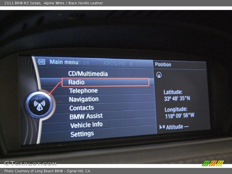 Alpine White / Black Novillo Leather 2011 BMW M3 Sedan