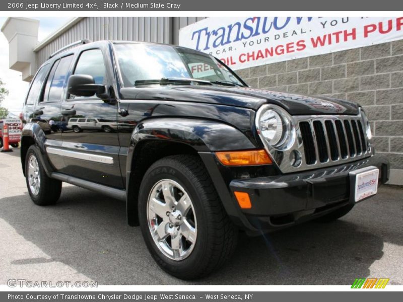 Black / Medium Slate Gray 2006 Jeep Liberty Limited 4x4