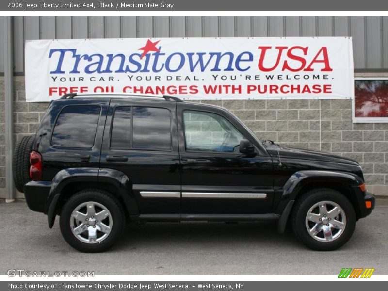 Black / Medium Slate Gray 2006 Jeep Liberty Limited 4x4