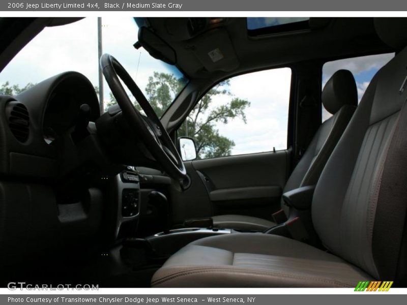 Black / Medium Slate Gray 2006 Jeep Liberty Limited 4x4
