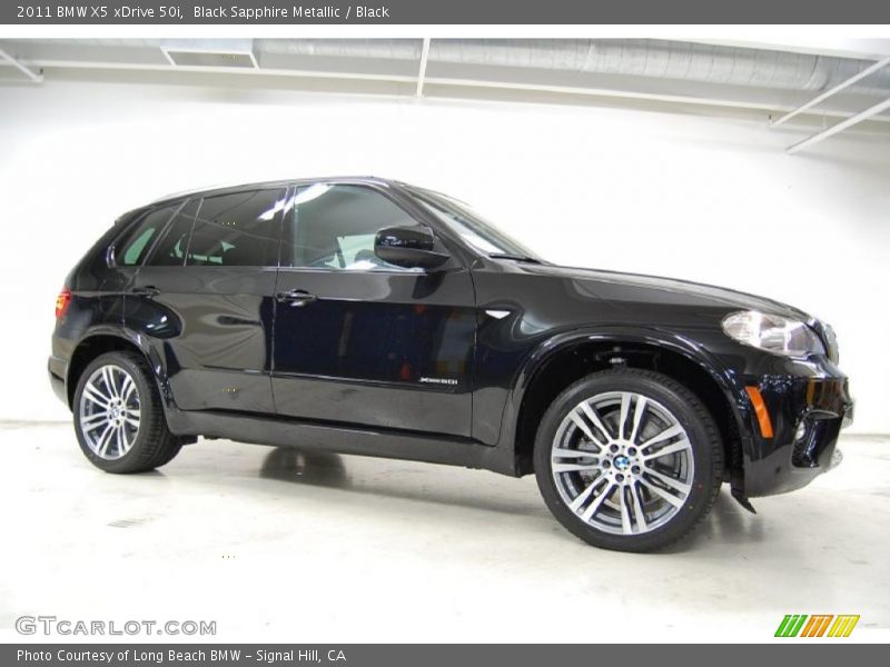 Black Sapphire Metallic / Black 2011 BMW X5 xDrive 50i