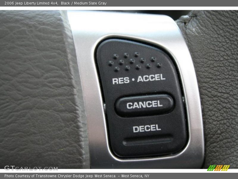 Black / Medium Slate Gray 2006 Jeep Liberty Limited 4x4